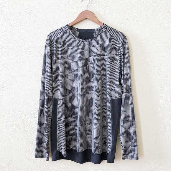 lululemon athletica Other - Lululemon Men's Printed Long Sleeve XL